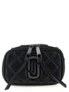 Marc Jacobs Black The Quilted Softshot Crossbody Bag In Black