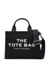 Marc Jacobs Black 'the Small Canvas' Tote Bag In Cotton