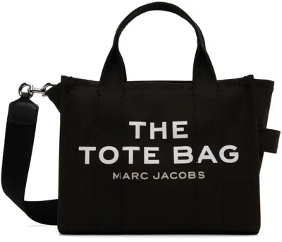 Marc Jacobs Black 'the Small' Tote In 001 Black
