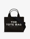 Marc Jacobs Shopper The Large Black Canvas Tote In Black