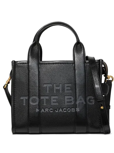 MARC JACOBS BLACK THE SMALL TOTE BAG