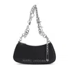 Marc Jacobs Black The Star Charm Shoulder Bag In Black