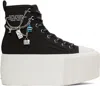 Marc Jacobs High-top Platform Sneakers In 001 Black