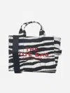 Marc Jacobs The Zebra Canvas Medium Tote Bag
