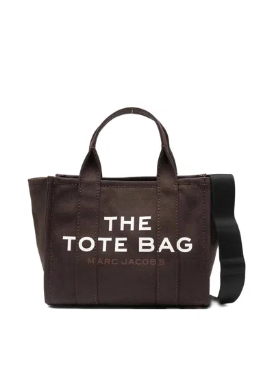 MARC JACOBS BLACK  TOTE BAG IN COTTON