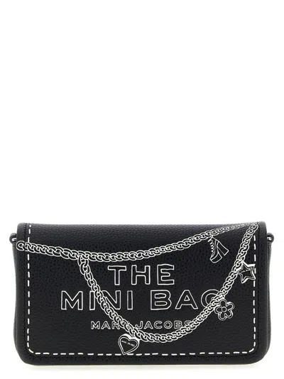 MARC JACOBS BLACK TROMPE LOEIL MINI CROSSBODY BAG