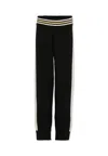 Marc Jacobs Black Trousers For Boy With Mickey Mouse In Black