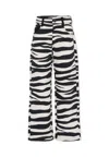 Marc Jacobs Zebra-print Trousers In Animal Print