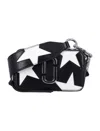 Marc Jacobs The Snapshot Star Crossbody Bag In Blackwhite