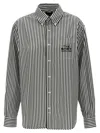 Marc Jacobs Blackwhite The Striped Shirt In Blackwhite