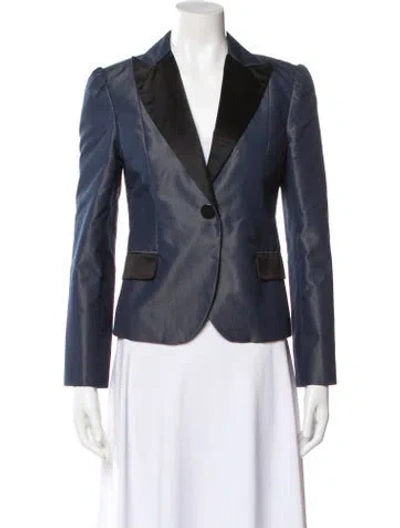 Pre-owned Marc Jacobs Blazer In Blue