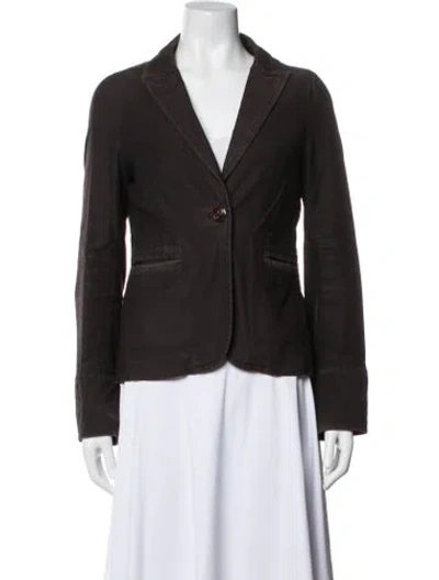 Pre-owned Marc Jacobs Blazer In Brown