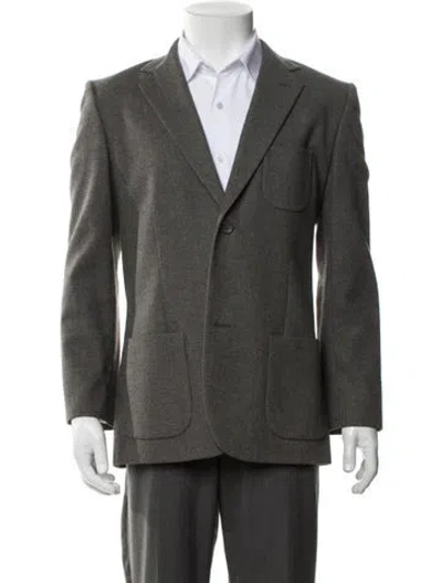 Pre-owned Marc Jacobs Blazer In Gray