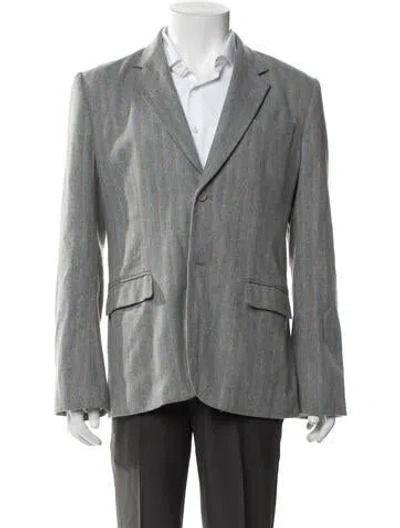 Pre-owned Marc Jacobs Blazer In Gray