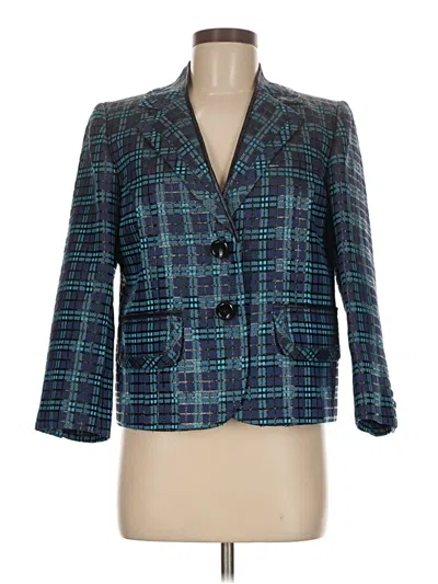 Pre-owned Marc Jacobs Blazer Jacket In Blue