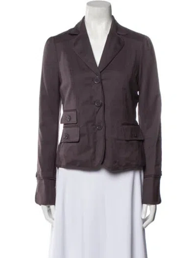Pre-owned Marc Jacobs Blazer In Purple