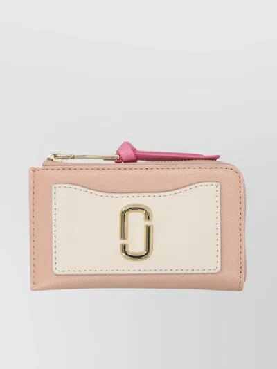 Marc Jacobs Block Design Coin Case In Pink