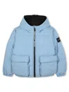 Marc Jacobs Reversible Polyamide Down Jacket In Blue