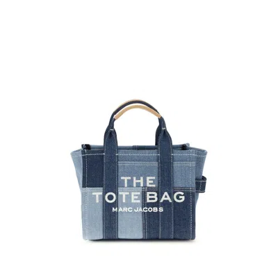 Marc Jacobs Blue Cotton Shoulder Bag