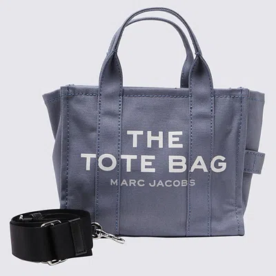 Marc Jacobs Blue Cotton The Small Tote Bag