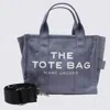 Marc Jacobs Blue Cotton The Small Tote Bag