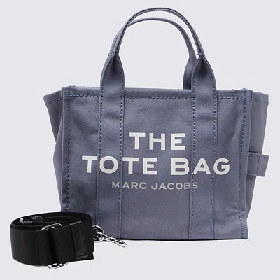 Marc Jacobs Blue Cotton The Small Tote Bag