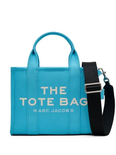 Marc Jacobs Blue Cotton Tote Handbag For Women