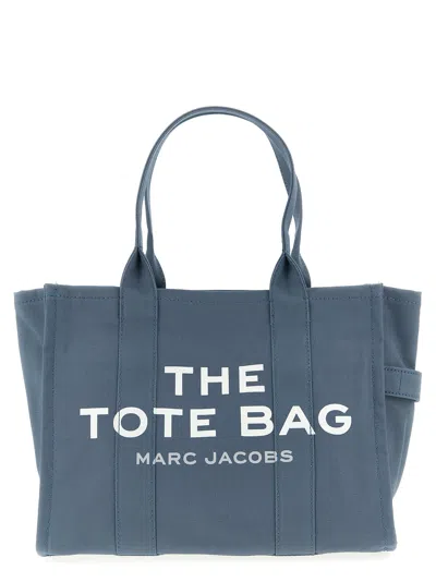Marc Jacobs Blue Cotton Tote Women's Bag