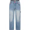 MARC JACOBS BLUE JEANS FOR GIRL WITH LOGO