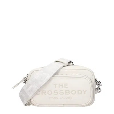 Marc Jacobs Blue Leather Crossbody Bag In Neutral