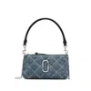Marc Jacobs Pochette Snapshot In Quilted Denim