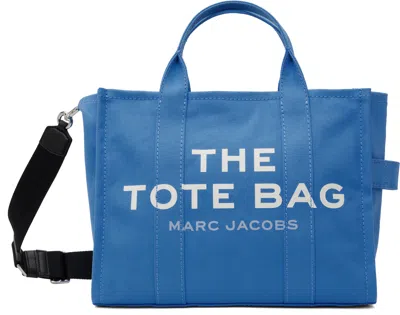 MARC JACOBS BLUE 'THE CANVAS MEDIUM' TOTE