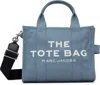 Marc Jacobs The Small Tote Bag In Canvas In Blue