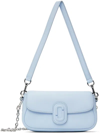 Marc Jacobs Blue 'the Clover' Shoulder Bag In 465 Cloud Blue