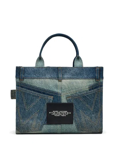 Marc Jacobs Blue The Deconstructed Medium Tote