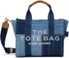MARC JACOBS BLUE 'THE DENIM SMALL' TOTE