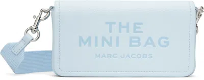MARC JACOBS BLUE 'THE LEATHER MINI' BAG