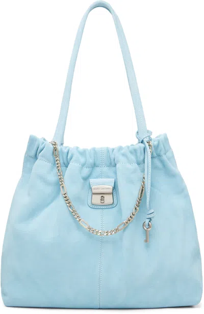 Marc Jacobs Blue 'the Suede Cristina' Tote