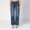 Marc Jacobs Blue Washed-effect Jeans In Blue