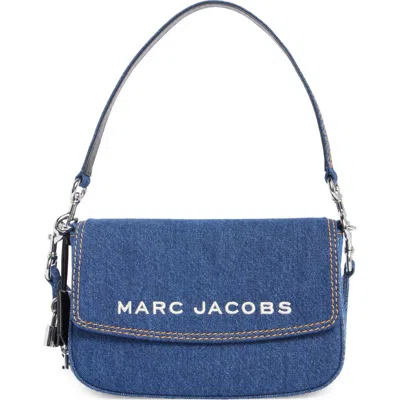 Marc Jacobs Bold Denim Messenger Bag In Blue