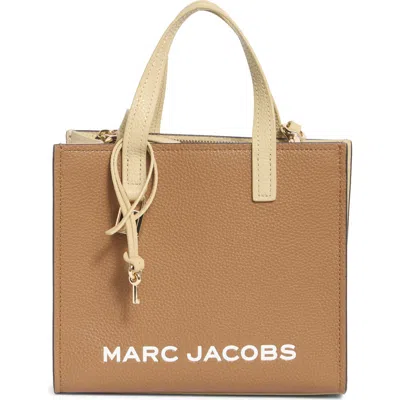 Marc Jacobs Bold Grind Mini Top Handle Satchel In Whiskey Multi