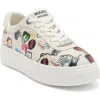 Marc Jacobs Bold Logo Platform Sneaker In White