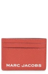 Marc Jacobs Bold Slg Card Case In Orange