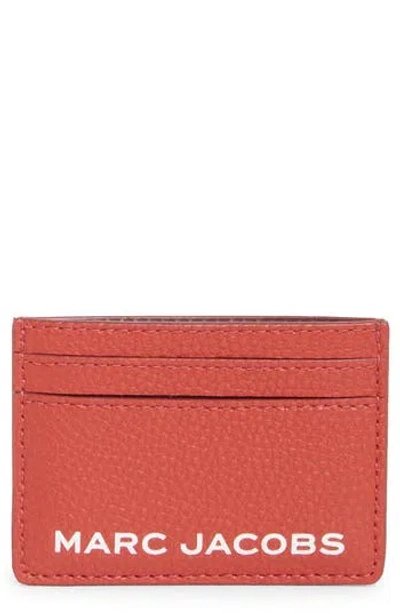 Marc Jacobs Bold Slg Card Case In Orange