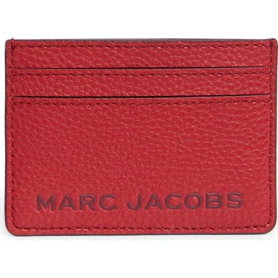 Marc Jacobs Bold Slg Card Case In Savvy Red