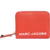 Marc Jacobs Bold Slg Mini Compact Wallet In Orange
