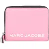 Marc Jacobs Bold Slg Mini Compact Wallet In Pink