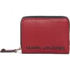 Marc Jacobs Bold Slg Mini Compact Wallet In Red