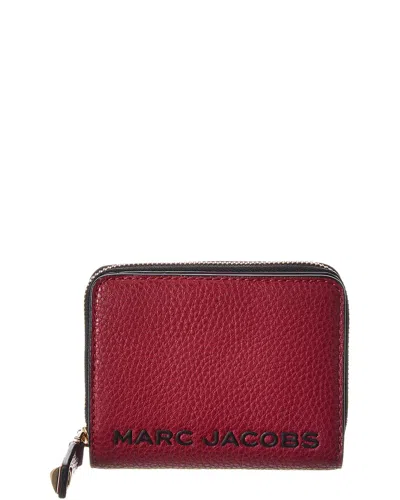 MARC JACOBS MARC JACOBS BOLD SLG MINI LEATHER COMPACT WALLET