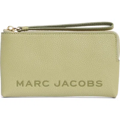 Marc Jacobs Bold Wristlet Pouch In Reed
